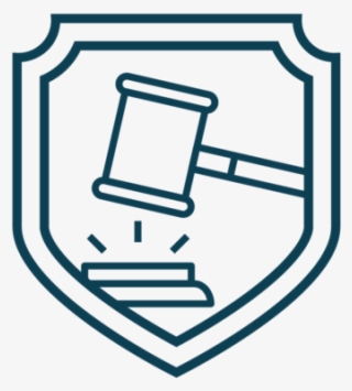 Criminal Defence Shield Icon For Shultz Law In Wichita