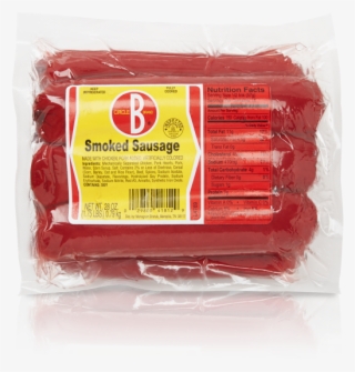 Circle B Smoked Sausage Is The - Red Casing Sausage