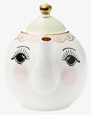 Miss Etoile Open Eyes Teapot - Ceramic