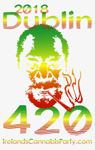 2018 Dublin 420 Morgan Freeman - Illustration