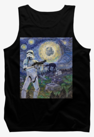 Stormtrooper Starry Night - Starry Night Stormtrooper