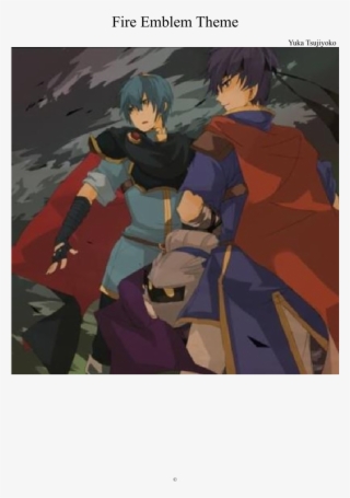Fire Emblem Theme Sheet Music Composed By Yuka Tsujiyoko - Cartoon