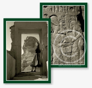 Sphinx Heiroglyphics Notecards - Carving