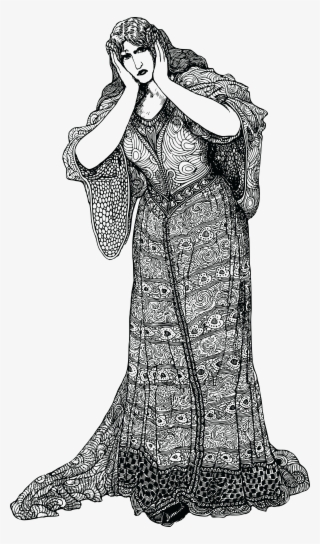 , , - Shocked Victorian Woman