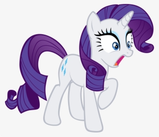 Badumsquish, Derpibooru Exclusive, Female, Open Mouth, - My Little Pony Rarity Shock