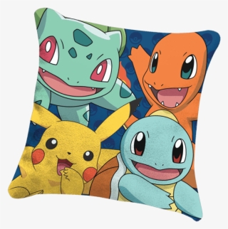 Kanto Starter Pokemon Cushion - Pokemon Cushion