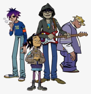 Una De Las Grandes Virtudes De Gorillaz Es La Adaptación - Noodle Gorillaz Original