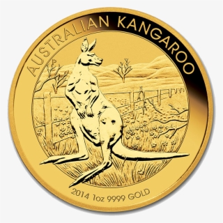 Pre-owned 2014 Australian Kangaroo 1oz Gold Coin - Australian Kangaroo Gold Coin 2015