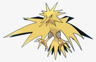 Zapdos - Alle Legendären Vogel Pokemon