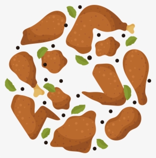 Korean Fried Cartoon Pattern Transprent Png Free Ⓒ