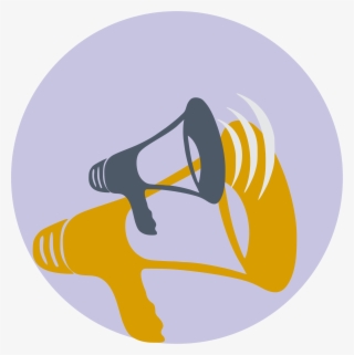 Passenger Announcement System - Transparent Megaphone Clipart