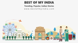 India Travel Line Art