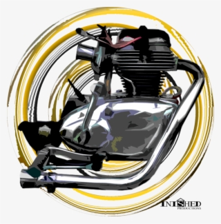 Royal Enfield Continental Gt Engine Motorcycle T Shirt - Car