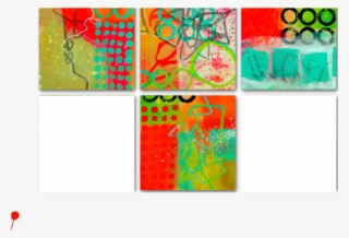 Canvas Collage Card - Motif