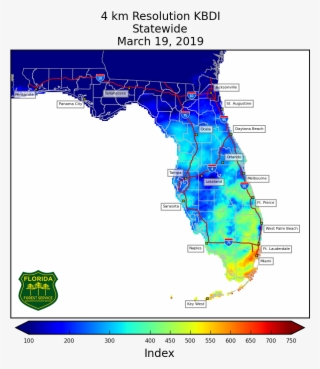 Observed Weather Map - Florida Forest Service