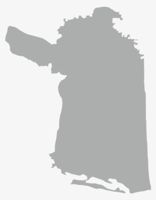 Nagapattinam Map - Silhouette