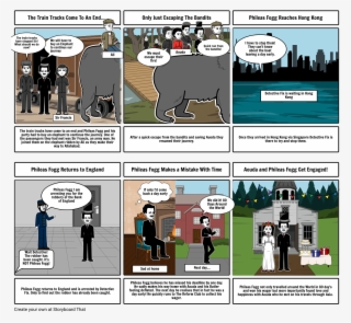 Around The World In 80 Days - Around The World In 80 Days Storyboard
