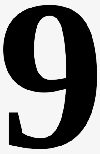 Number 9 Png - Circle