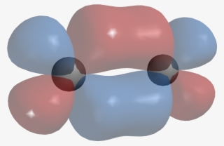 D D Pi Mo Transparent 3d Balls - Pi Bond In 3d