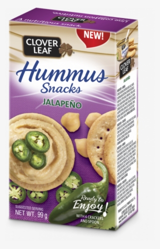Clover Leaf's Hummus Snacks Jalapeño - Cloverleaf Hummus Snack