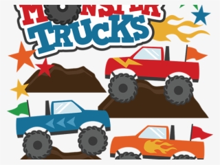 Nascar Clipart Truck Tire Track - Clipart Monster Truck Svg