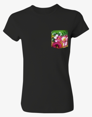 Hawaiian Flower Custom Pocket - Cattleya