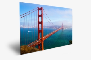 Famous Golden Gate Bridge - Self-anchored Suspension Bridge
