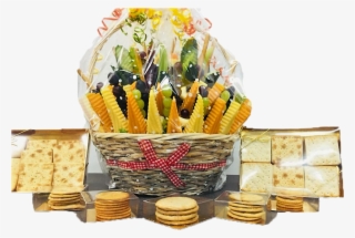 Deluxe Cheese Basket Display By Fruity Bouquets 5 - Breadstick