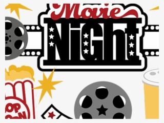 Night Sky Clipart Outdoor Movie Night - Clipart Movies Night