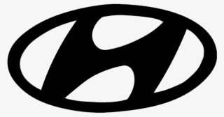 Hyundai Logo Black - Logo Hyundai Vector Png
