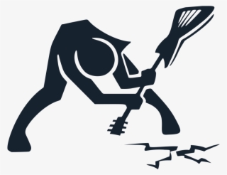 Breaking Ground With Guitar Silhouette - Rock Music Images Png