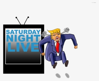Trump Versus Snl - Cartoon