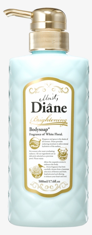 Moist Diane Bodysoap Fragrance Of White Floral 500ml - Moist, Diane