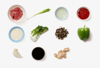 Black Pepper Beef With Bok Choy & Garlic Rice - Superfood