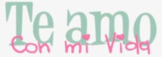 Png Te Amo - Graphic Design