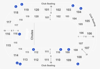 Center Seating Chart