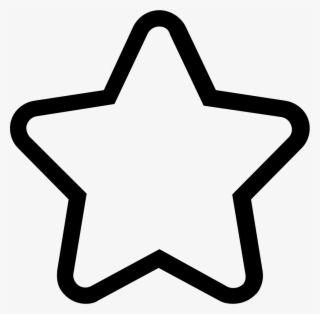 Ic Star Line Comments - Star Outline Png