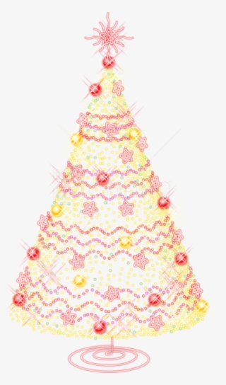 Free Png Large Gold Transparent Christmas Tree With - Transparent Christmas Tree