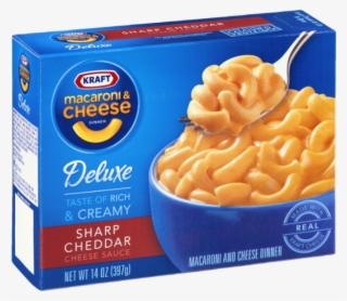 Kraft Deluxe Macaroni & Cheese Dinner Sharp Cheddar - Kraft Deluxe Mac N Cheese Nutrition