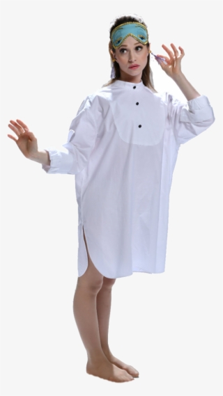 This Authentic Reproduction Of Holly Golightly's Tuxedo - Breakfast At Tiffany's Tuxedo Shirt Costume