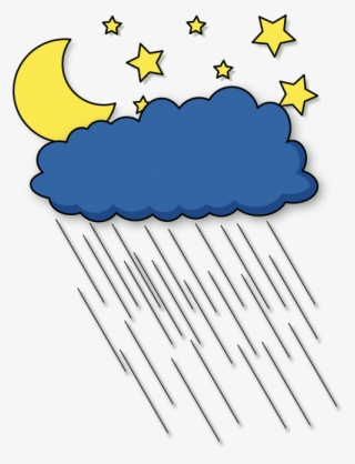 Rain,heavy - Rainy Night Clip Art