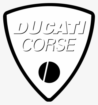 Ducati Corse Logo Black And White