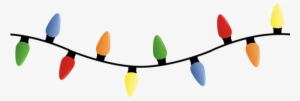 How Do You String Lights On A - Christmas Lights Clipart