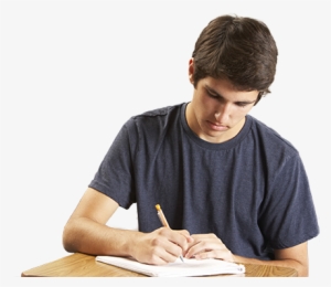 Student Studying Png Jpg Black And White Library - Implementation Of Mental Health Programs In Schools