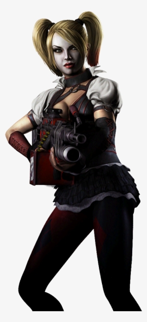 Injustice Gau Ios Harley Quinn Render Arkham Knight - Batman Arkham Harley Quinn Png