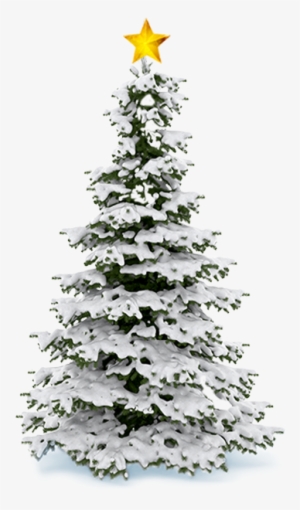 Thanks To All Our Generous Sponsors - Christmas Tree Snow Png