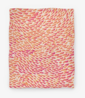 Watercolor Flower Petals Blanket