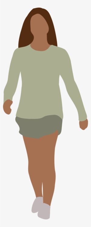 This Free Icons Png Design Of Faceless Woman Walking