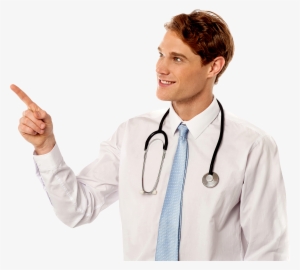 Men Pointing Left Png Image - Doctor Images Png Hd