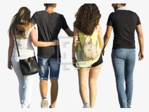 People Walking Images - Portable Network Graphics